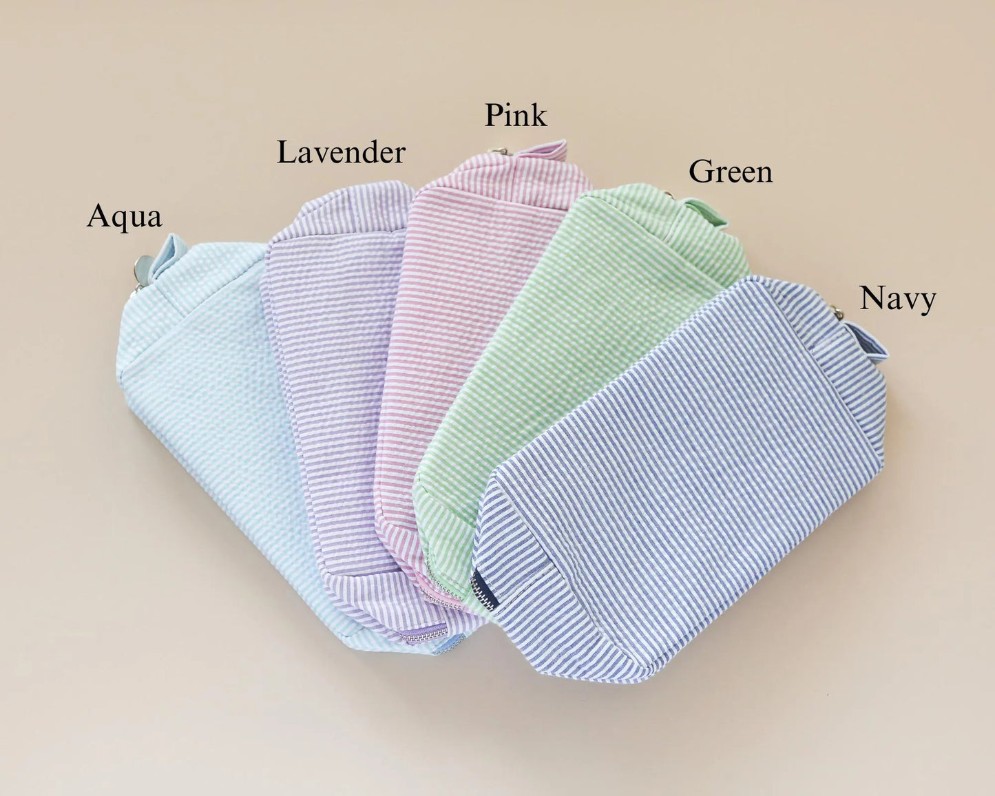 cosmetic bags available colors