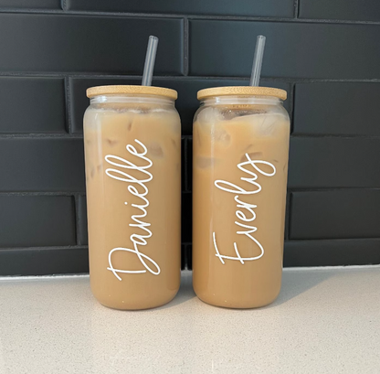 20oz. Personalized Iced Coffee Cup