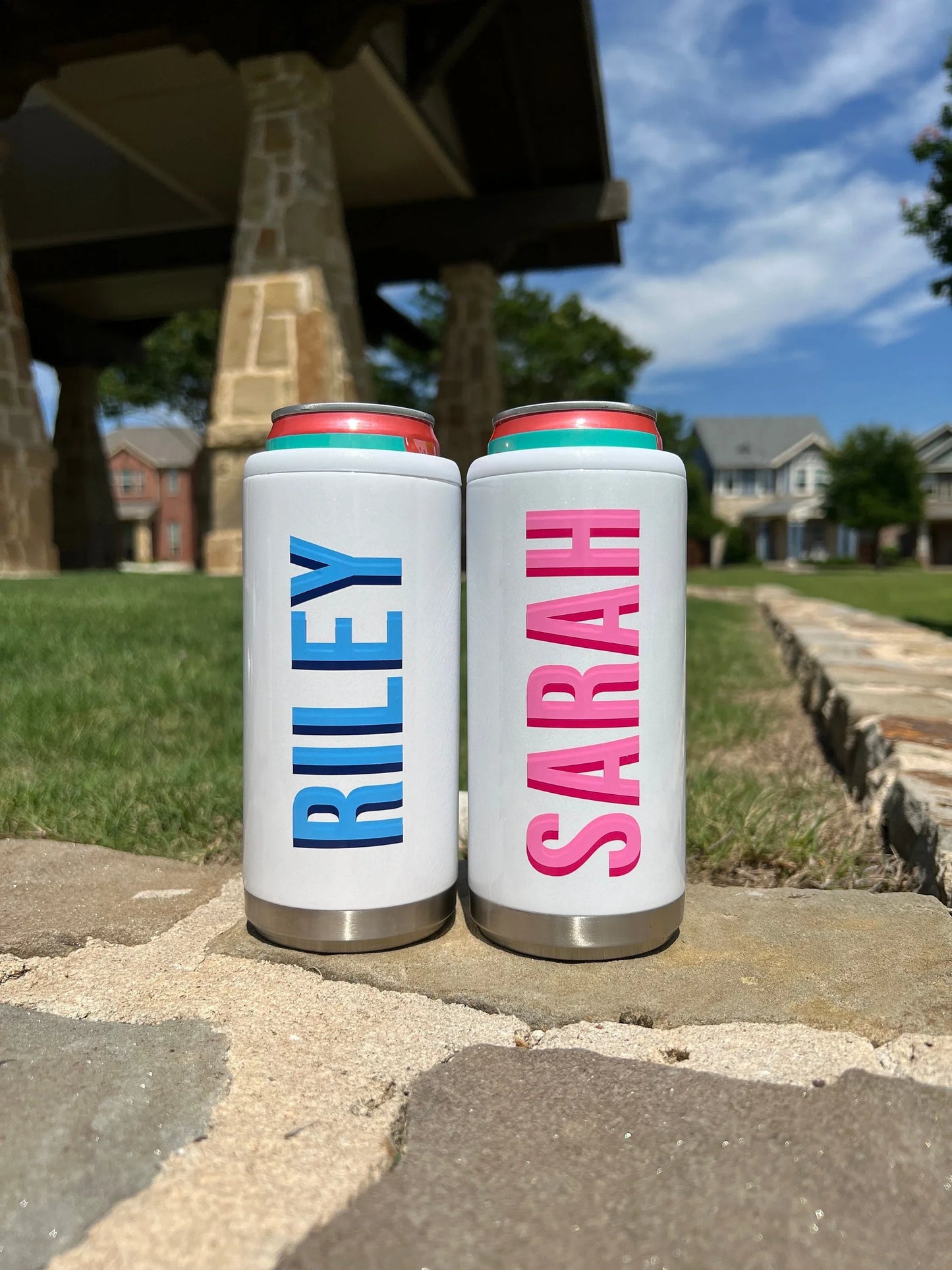 Personalized Slim Can Cooler