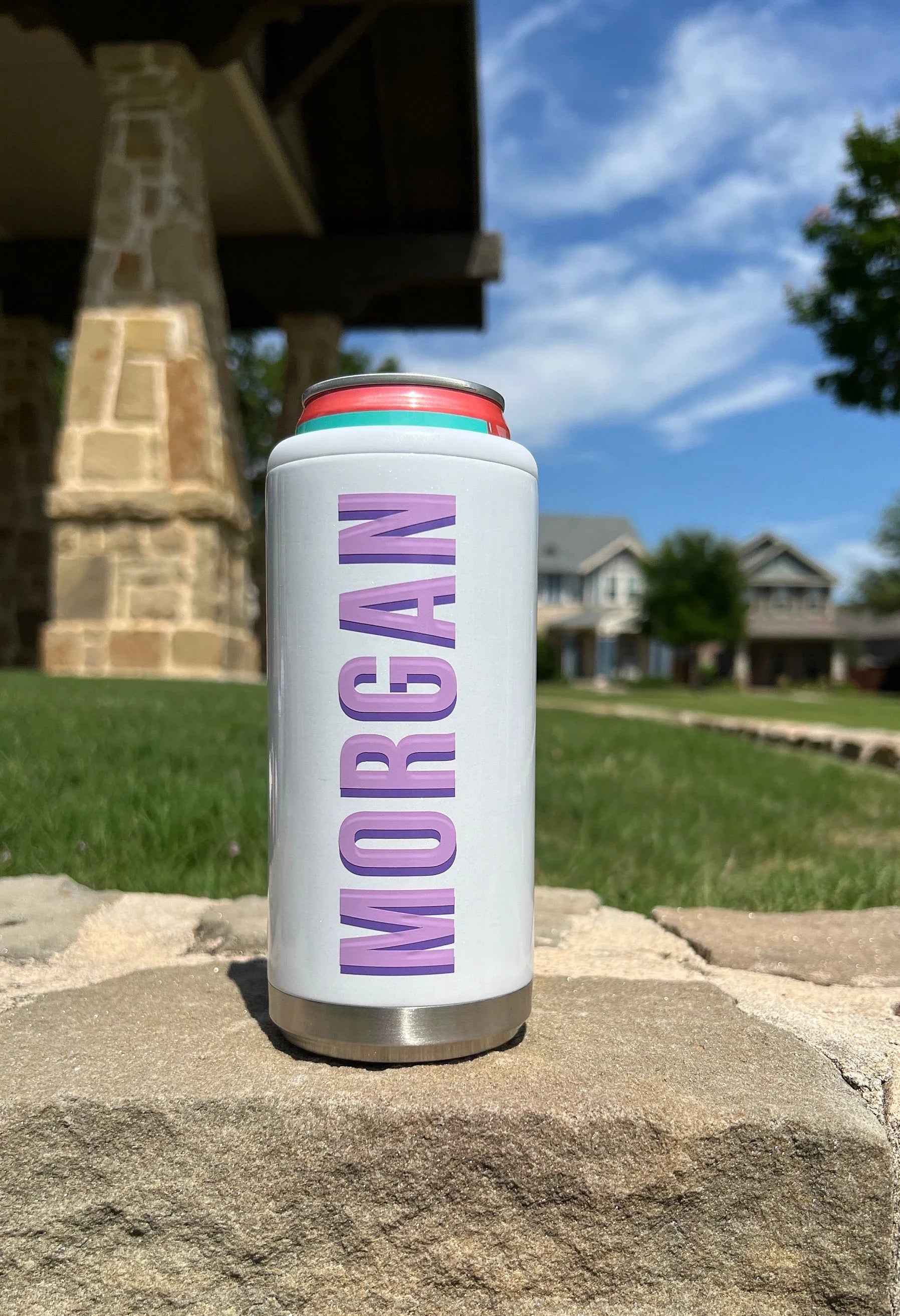 Personalized Slim Can Cooler