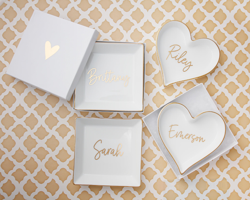 Personalized Jewelry Dish