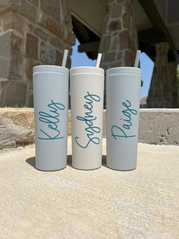 18 oz Personalized Acrylic Tumbler