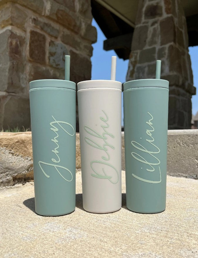 18oz. Personalized Acrylic Tumbler