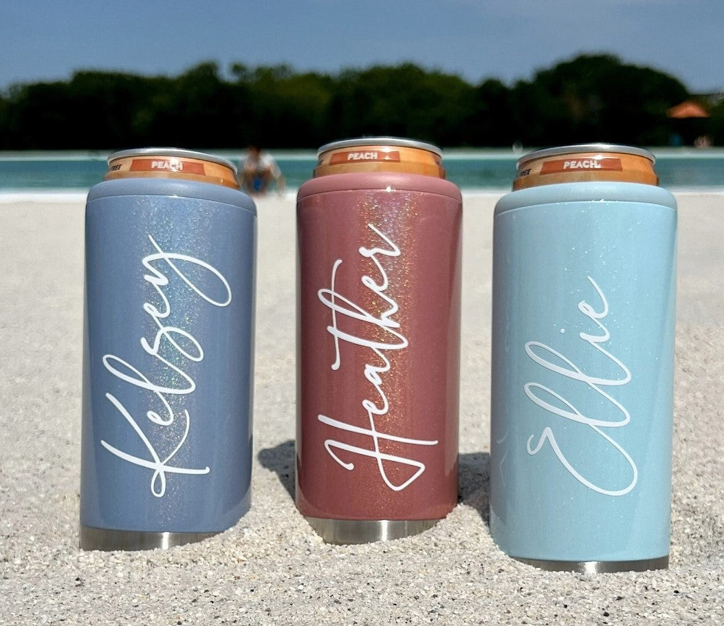 Personalized Slim Can Cooler