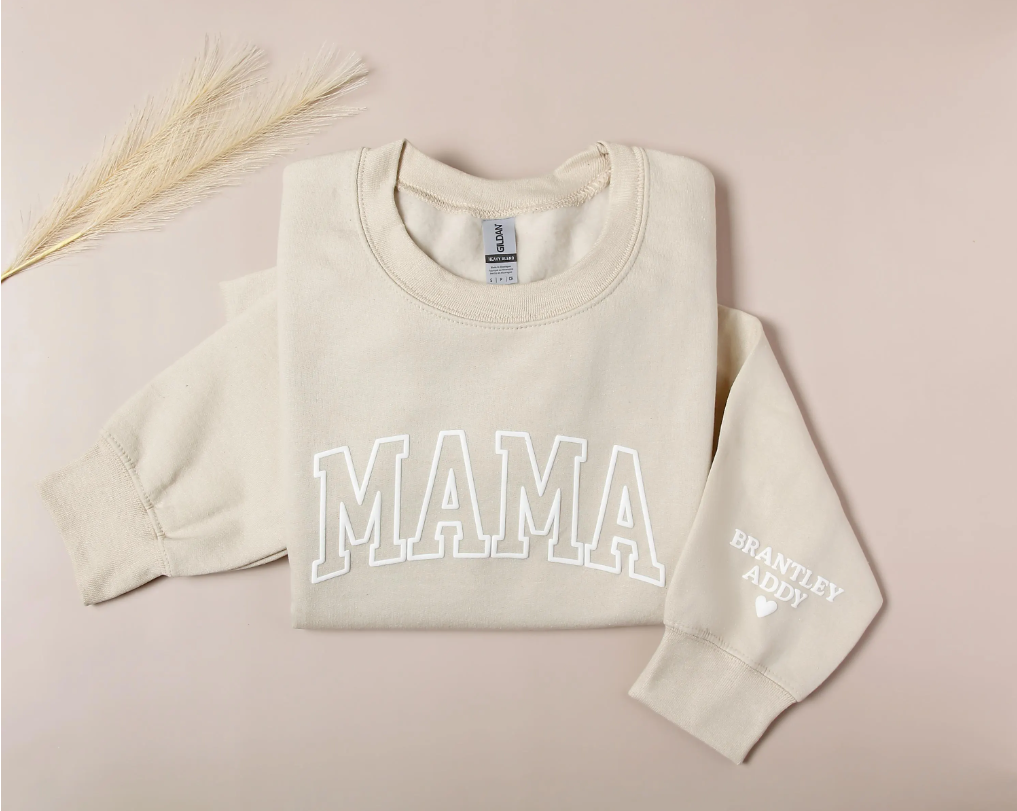 Personalized Mama Sweatshirt