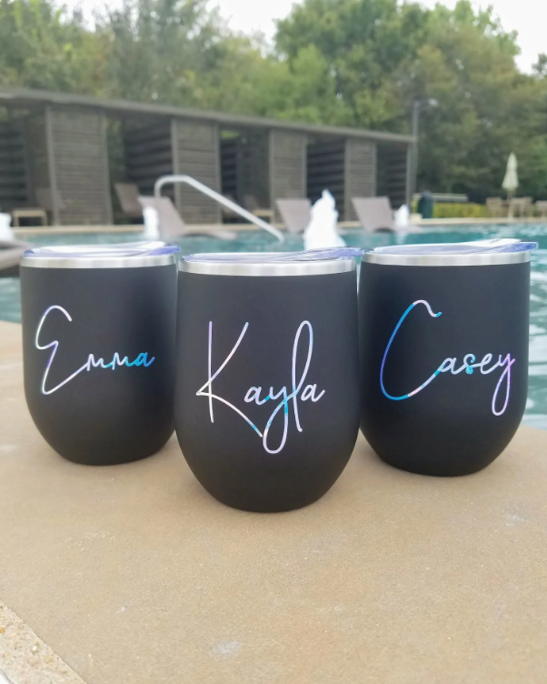 Personalized Wine Tumbler – Customized for a Unique Touch